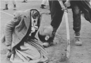 beheading of woman
